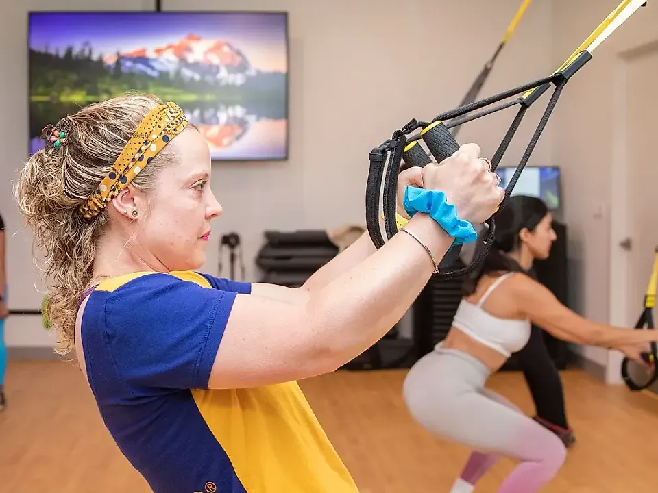Small group training at Fuse Fitness Studio Calgary