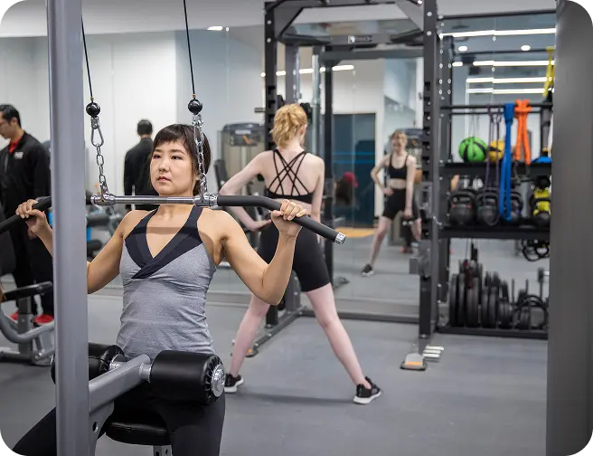 Pilates Brunch community event at Fuse Fitness Calgary