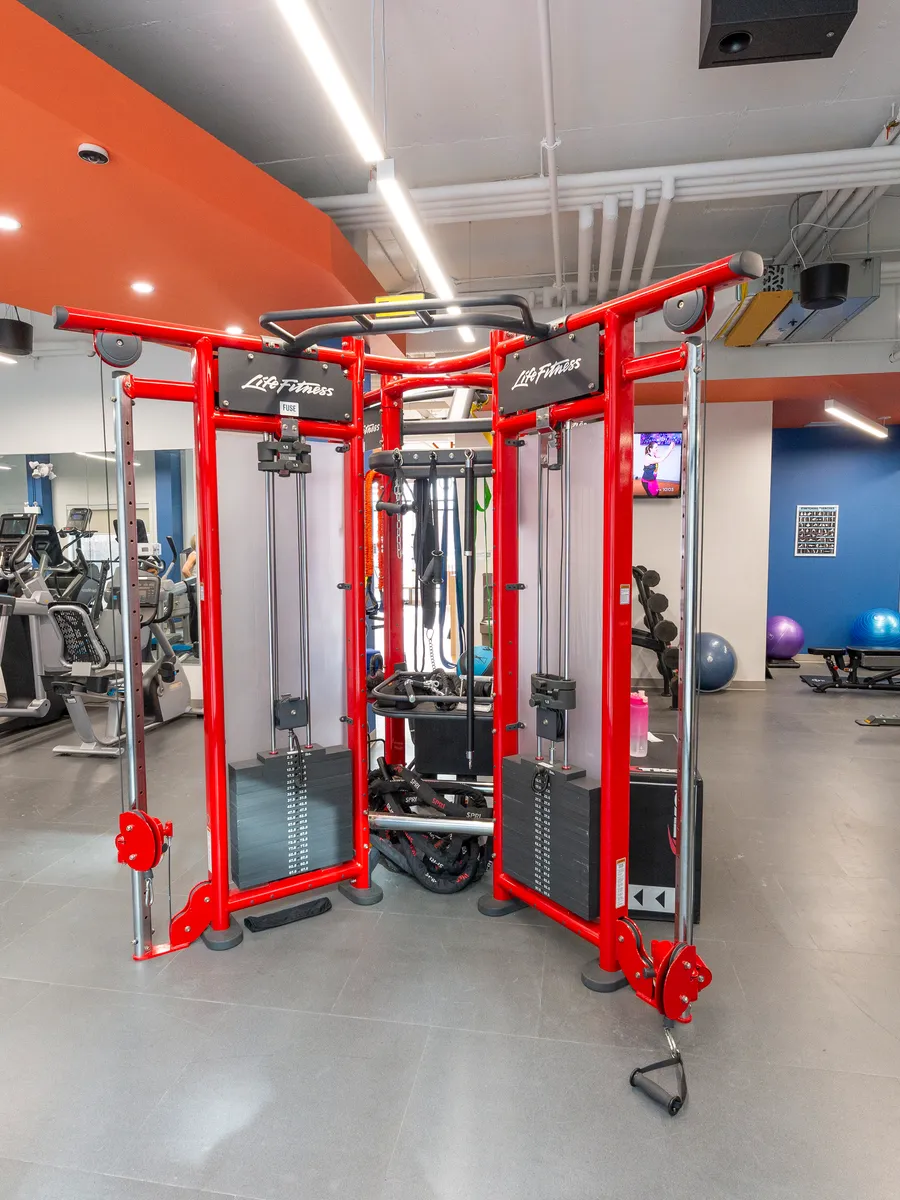 Functional training zone at Fuse Fitness Studio Calgary